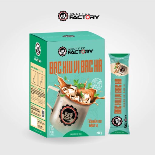 Bạc Xỉu Vị Bạc Hà Hòa Tan 1 Hộp 1 Gói