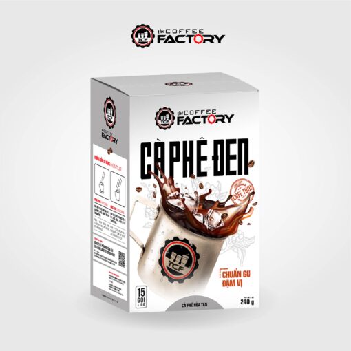 Cà Phê Đen Hòa Tan 1 Hộp