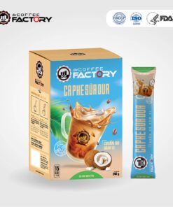 Cà Phê Sữa Dừa Hòa Tan 1 Hộp 1 Gói