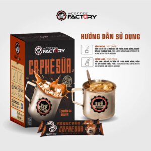 Cà phê sữa hòa tan 1 hộp 2 gói 1 ly hướng dẫn sử dụng